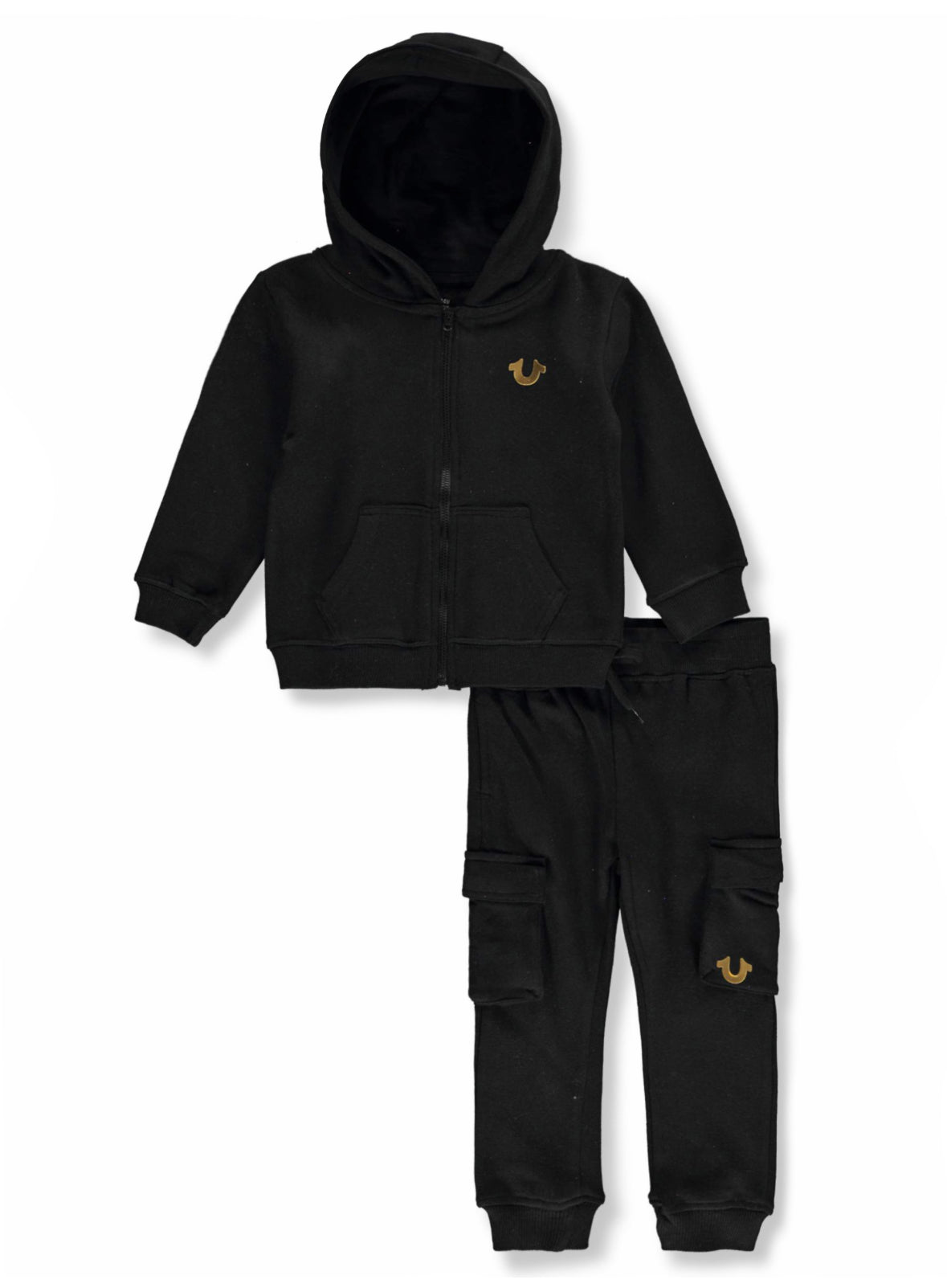 TRUE RELIGION 2-PIECE FLEECE JOGGERS SET OUTFIT