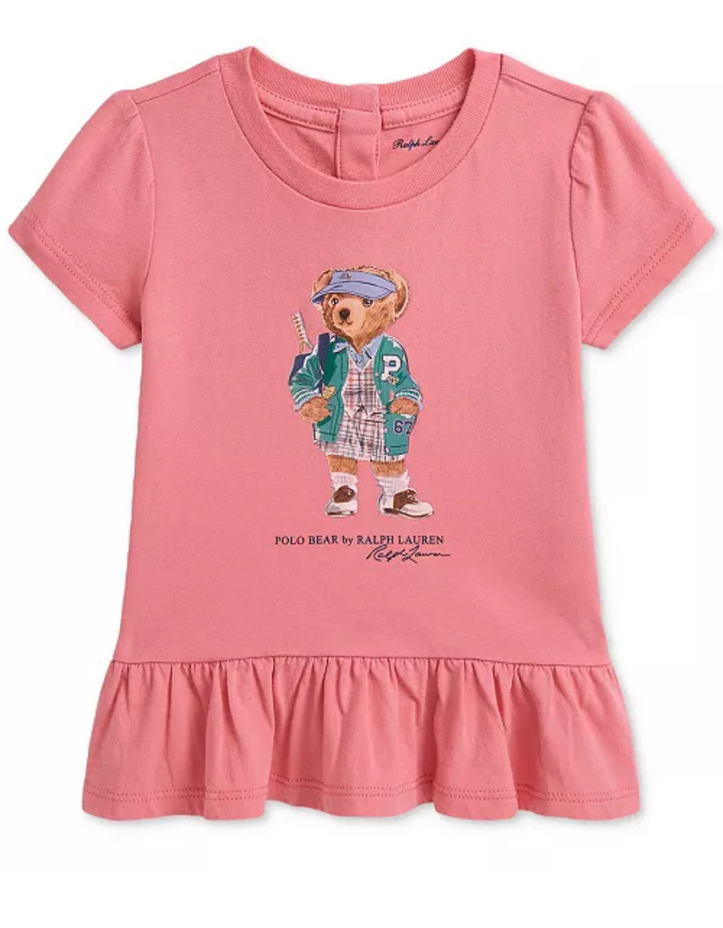 Polo Ralph Lauren
Baby Girls Cotton Peplum Tee