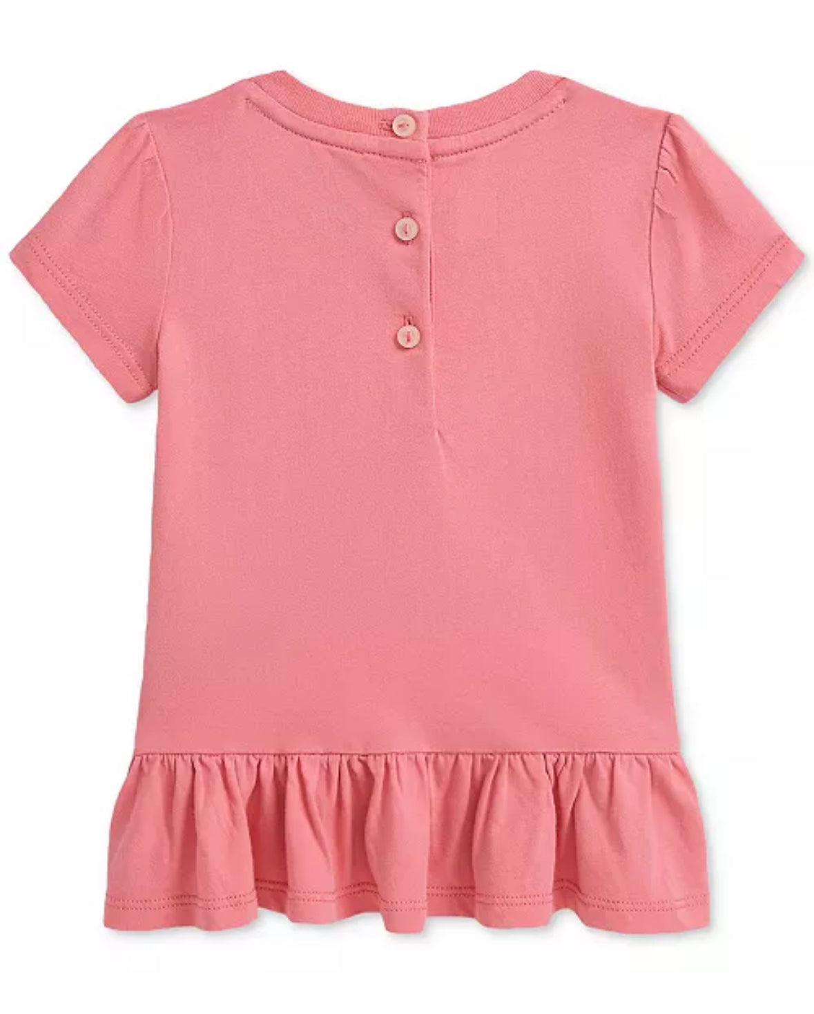 Polo Ralph Lauren
Baby Girls Cotton Peplum Tee