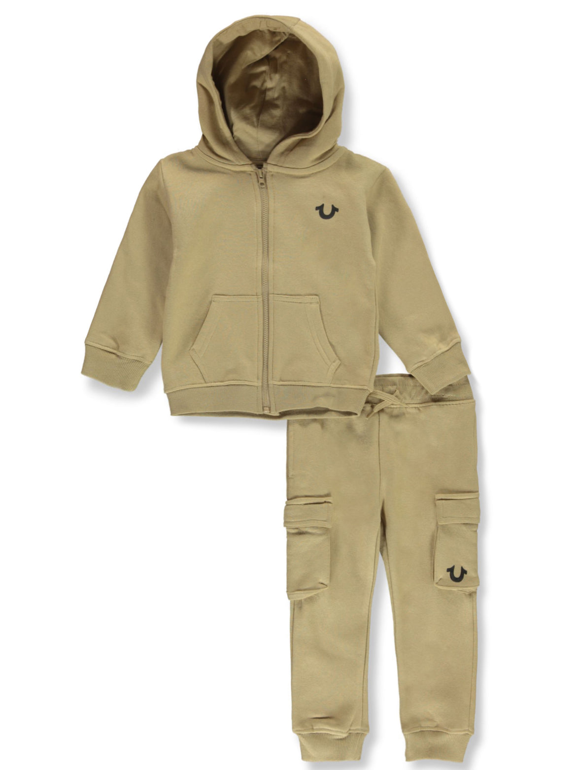 TRUE RELIGION' 2-PIECE FLEECE JOGGERS SET OUTFIT